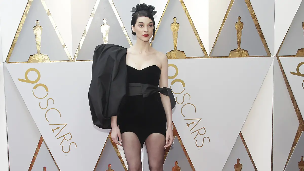 St. Vincent arrives on the red carpet for the 90th annual Academy Awards at the Dolby Theatre in the Hollywood section of Los Angeles on March 4, 2018. Photo by John Angelillo/UPI Photo via Newscom picture alliance
