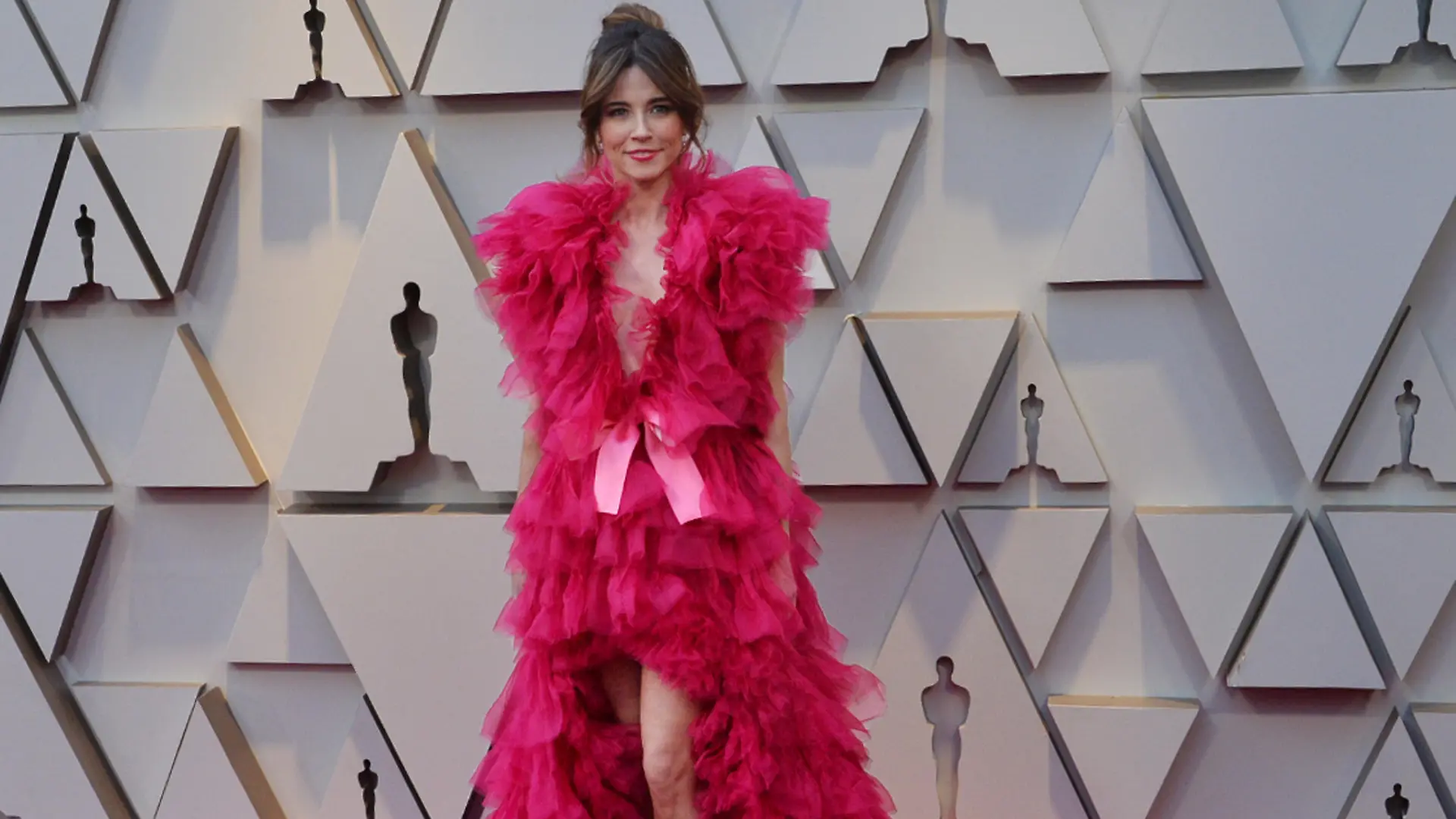 Linda Cardellini arrives on the red carpet for the 91st annual Academy Awards at the Dolby Theatre in the Hollywood section of Los Angeles on February 24, 2019. Photo by Jim Ruymen/U40 Photo via Newscom picture alliance
