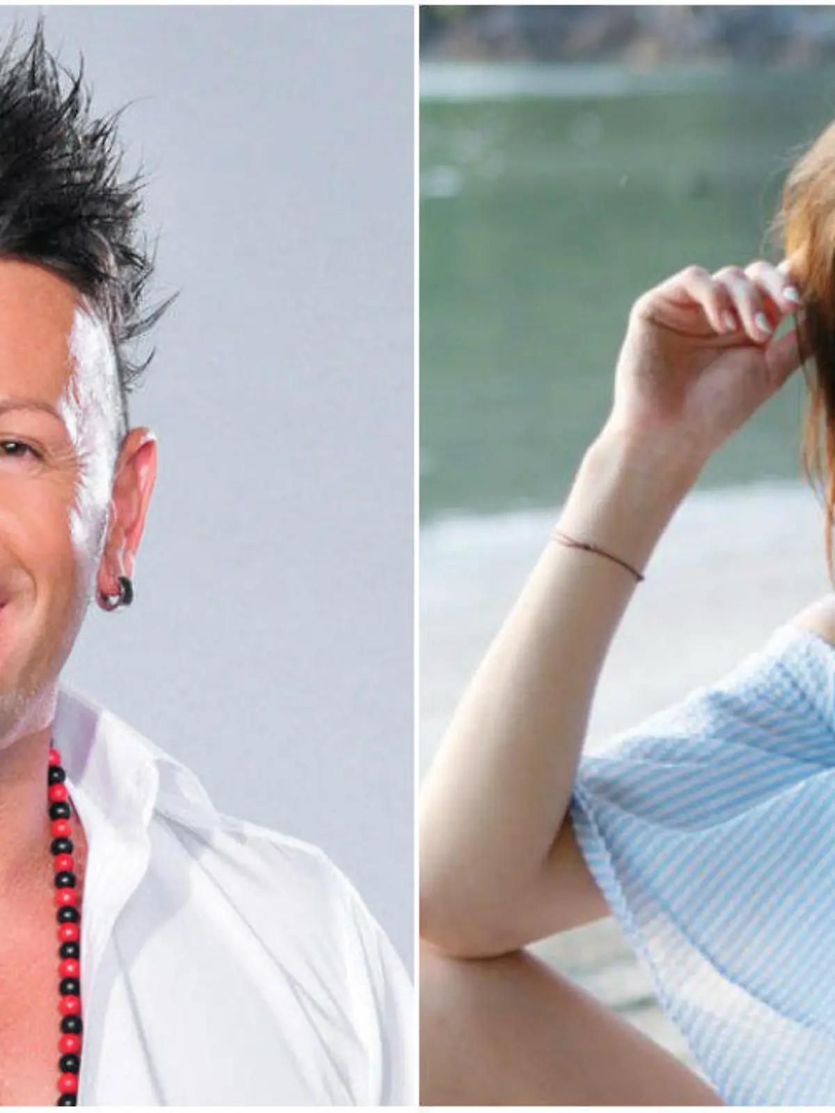 Ennesto Monte und Anastasiya sind ein Paar