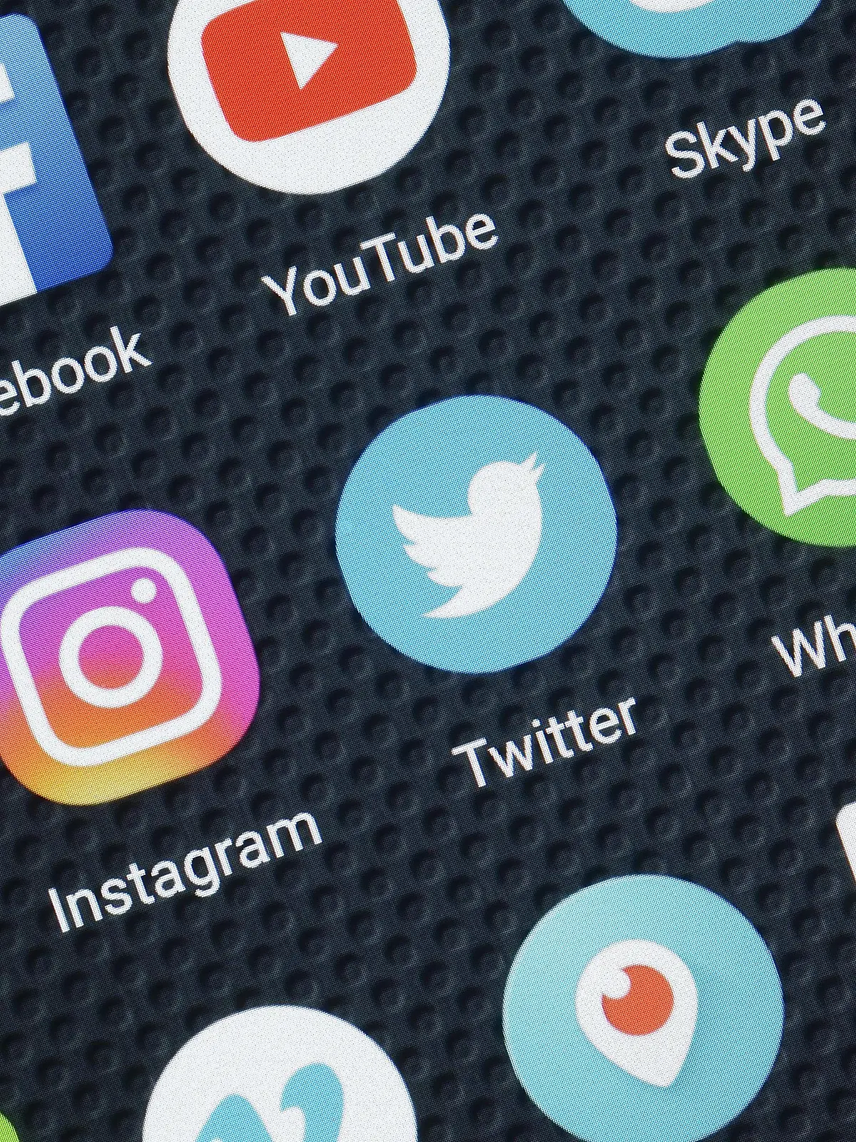 Social Media Apps auf einem Smartphone, Nahaufnahme *** Social media apps on a smartphone close-up Copyright: imageBROKER/SimonxBelcher ibldig04684551.jpg Bitte beachten Sie die gesetzlichen Bestimmungen des deutschen Urheberrechtes hinsichtlich der Namensnennung des Fotografen im direkten Umfeld der Veröffentlichung!