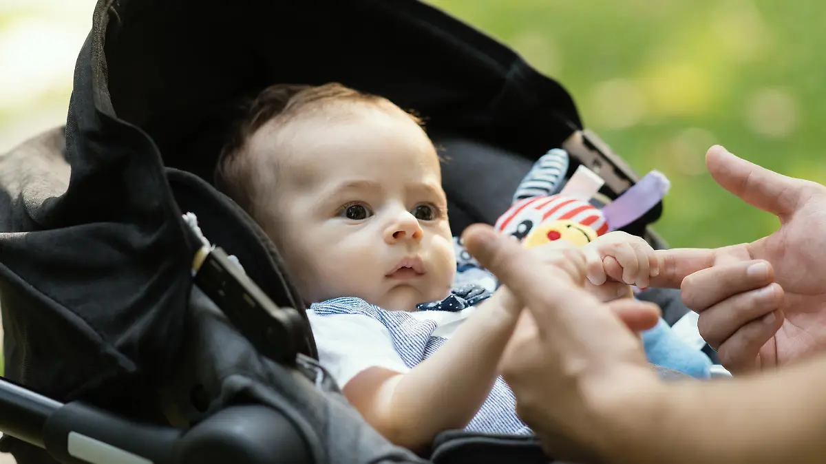 Finger weg vom Kinderwagen!