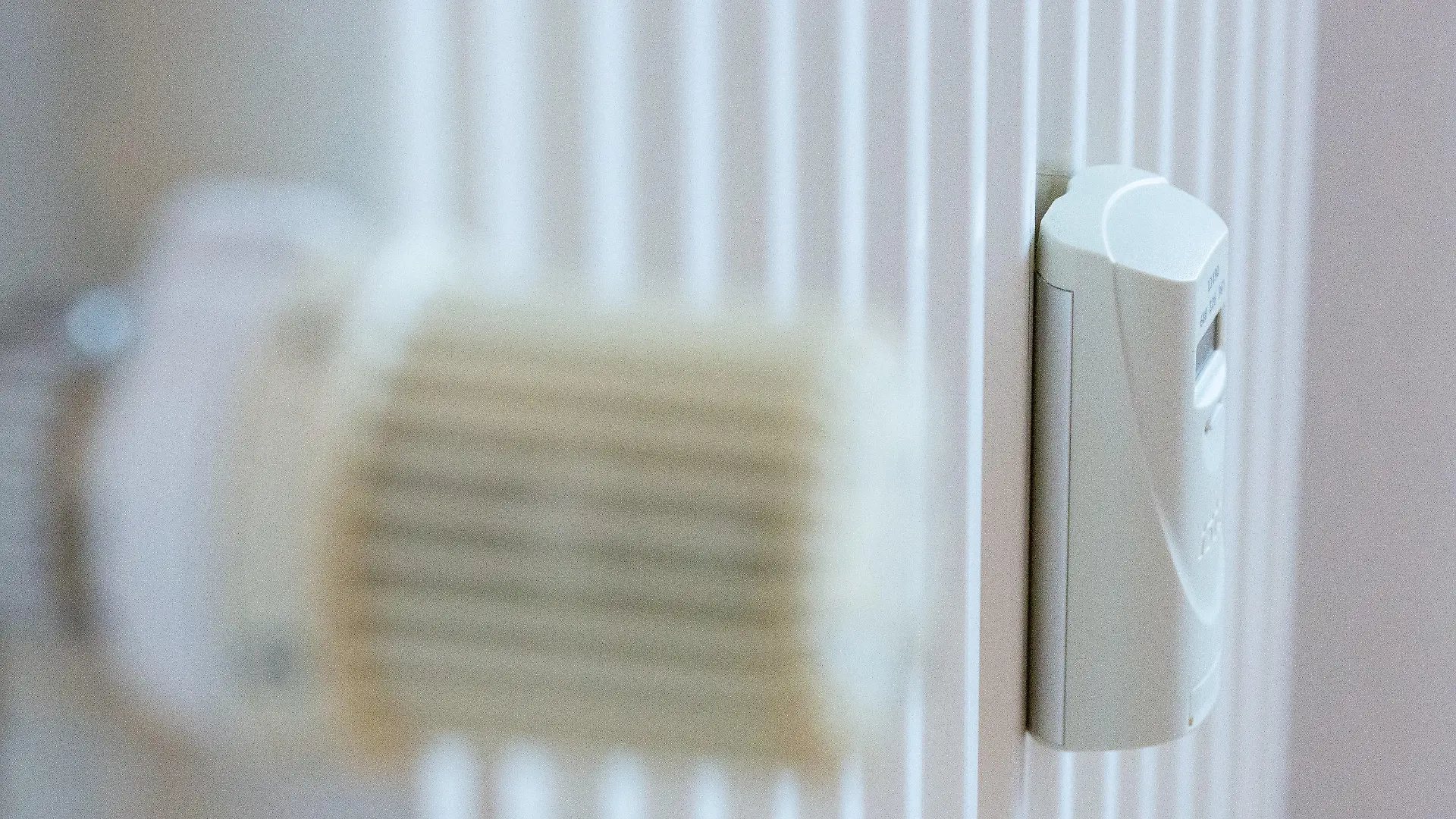 ARCHIV - 04.11.2021, Berlin: Ein Messgerät (r) ist an einem Heizkörper angebracht. Bei den ab März von den Versorgern abzurechnenden Energiepreisbremsen für Strom und Gas gibt es je nach Ausgangstarif starke Unterschiede beim Zuschussbedarf. (zu dpa "Energiepreisbremsen: Starke Unterschiede im Bundesländervergleich") Foto: Fernando Gutierrez-Juarez/dpa-Zentralbild/dpa +++ dpa-Bildfunk +++