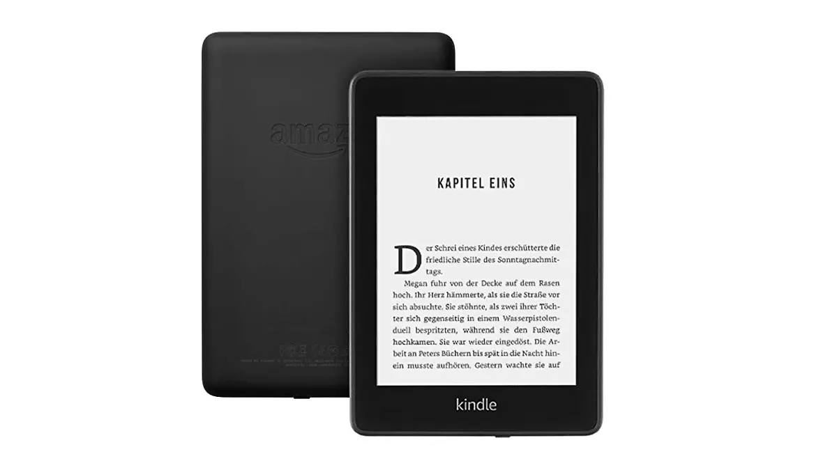 Amazon Kindle Paperwhite.