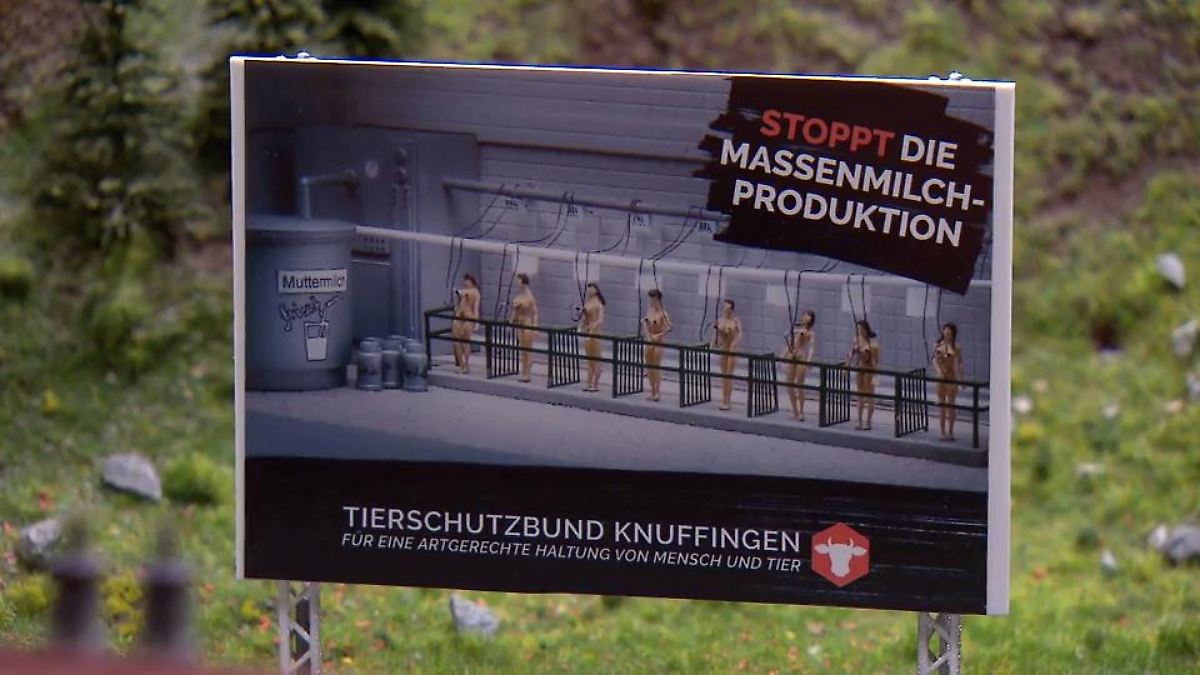 Plakataktion im Miniatur Wunderland Hamburg