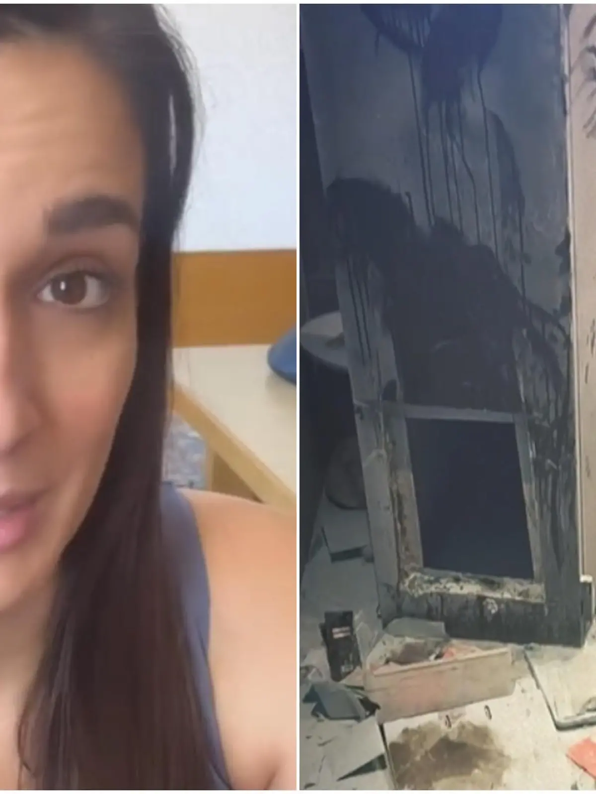 Sally Özcan nach dem Einbruch in ihr Back-Imperium