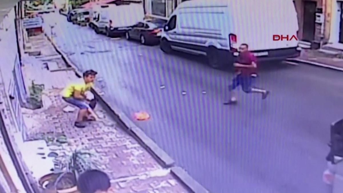 Spektakuläre Rettung in Istanbul