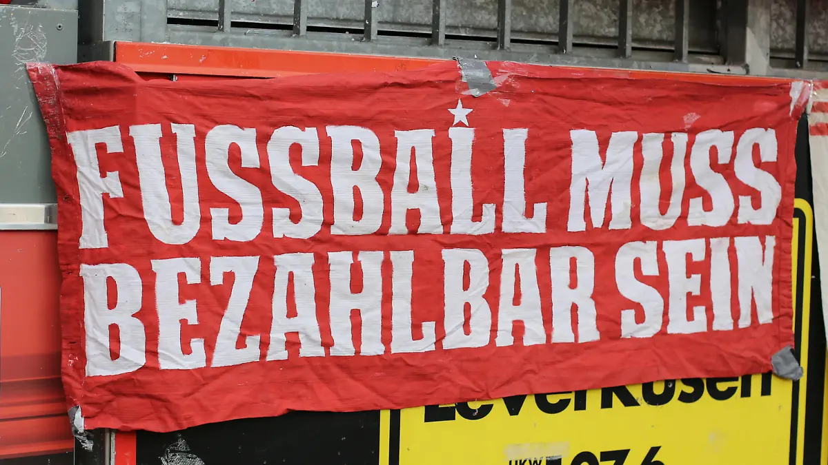 Fußball mus bezahlbar sein