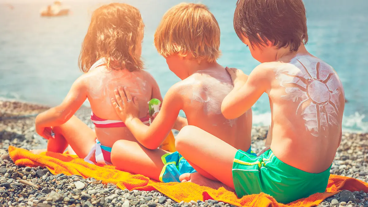 Besonders Kinderhaut reagiert empfindlich auf Sonne