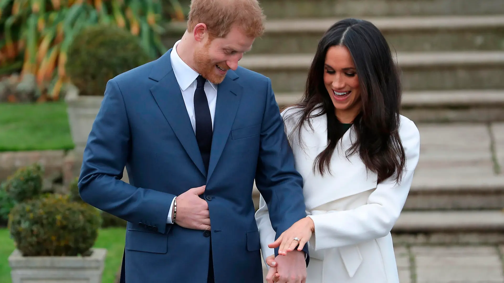 Prinz Harry und Herzogin Meghan verkünden ihre Verlobung am 27. November 2017.
