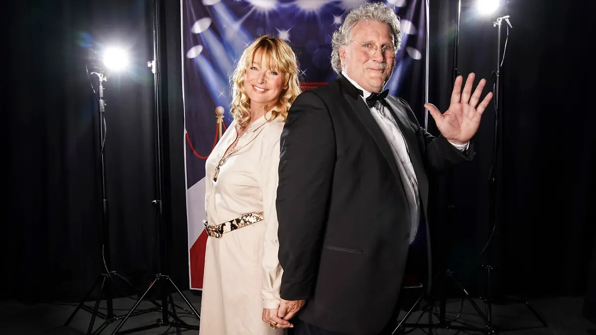 Schauspielerin Jessika Cardinahl (53, Ottos schöne Kino-Liebe aus "Otto _ Der Film") und Architekt Quentin Parker (65).