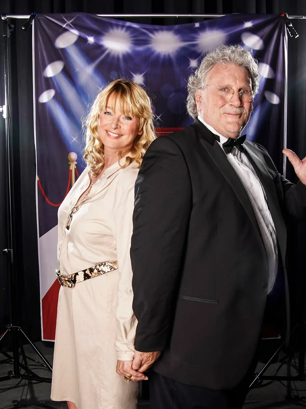 Schauspielerin Jessika Cardinahl (53, Ottos schöne Kino-Liebe aus "Otto _ Der Film") und Architekt Quentin Parker (65).