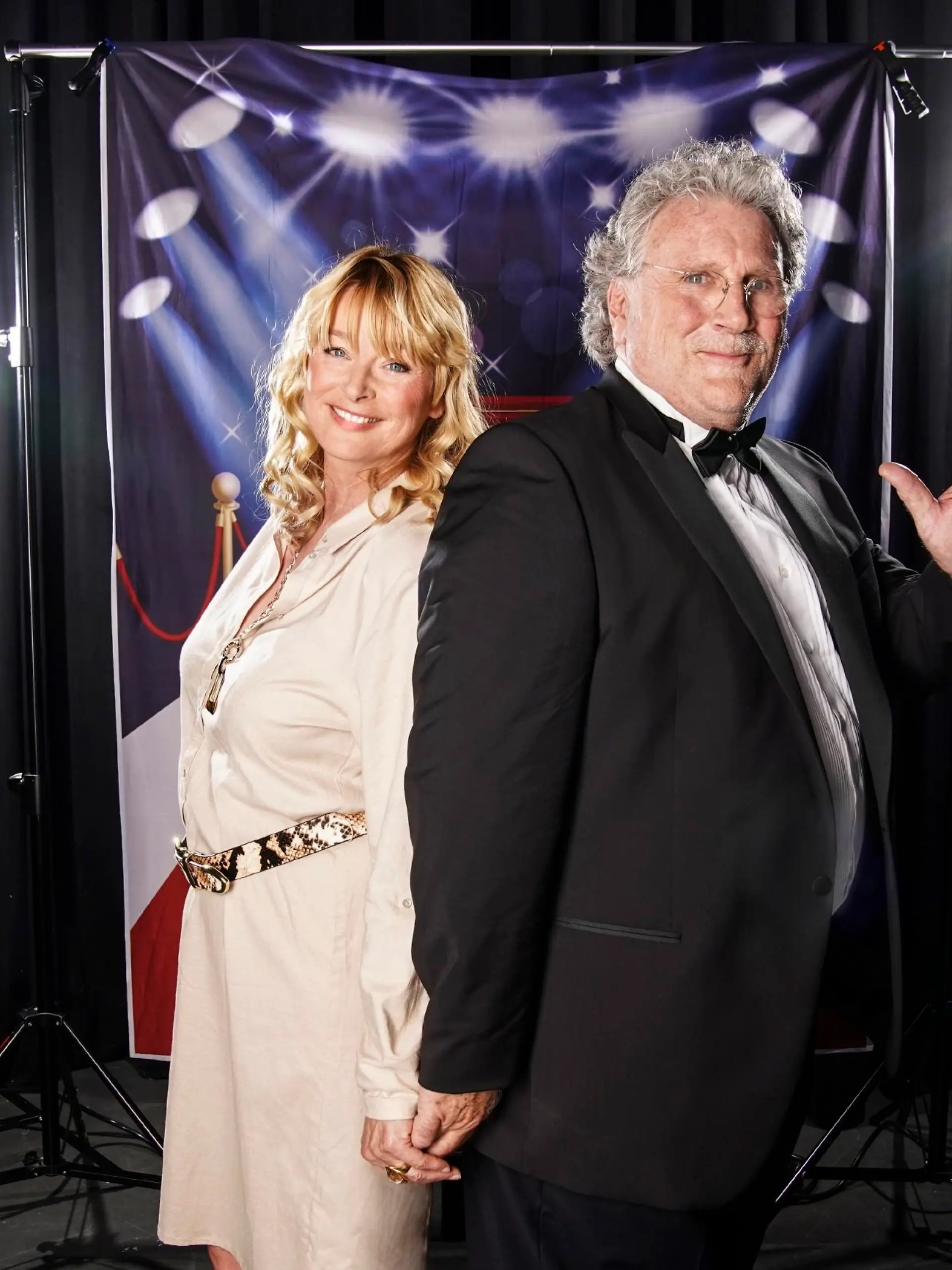Schauspielerin Jessika Cardinahl (53, Ottos schöne Kino-Liebe aus "Otto _ Der Film") und Architekt Quentin Parker (65).