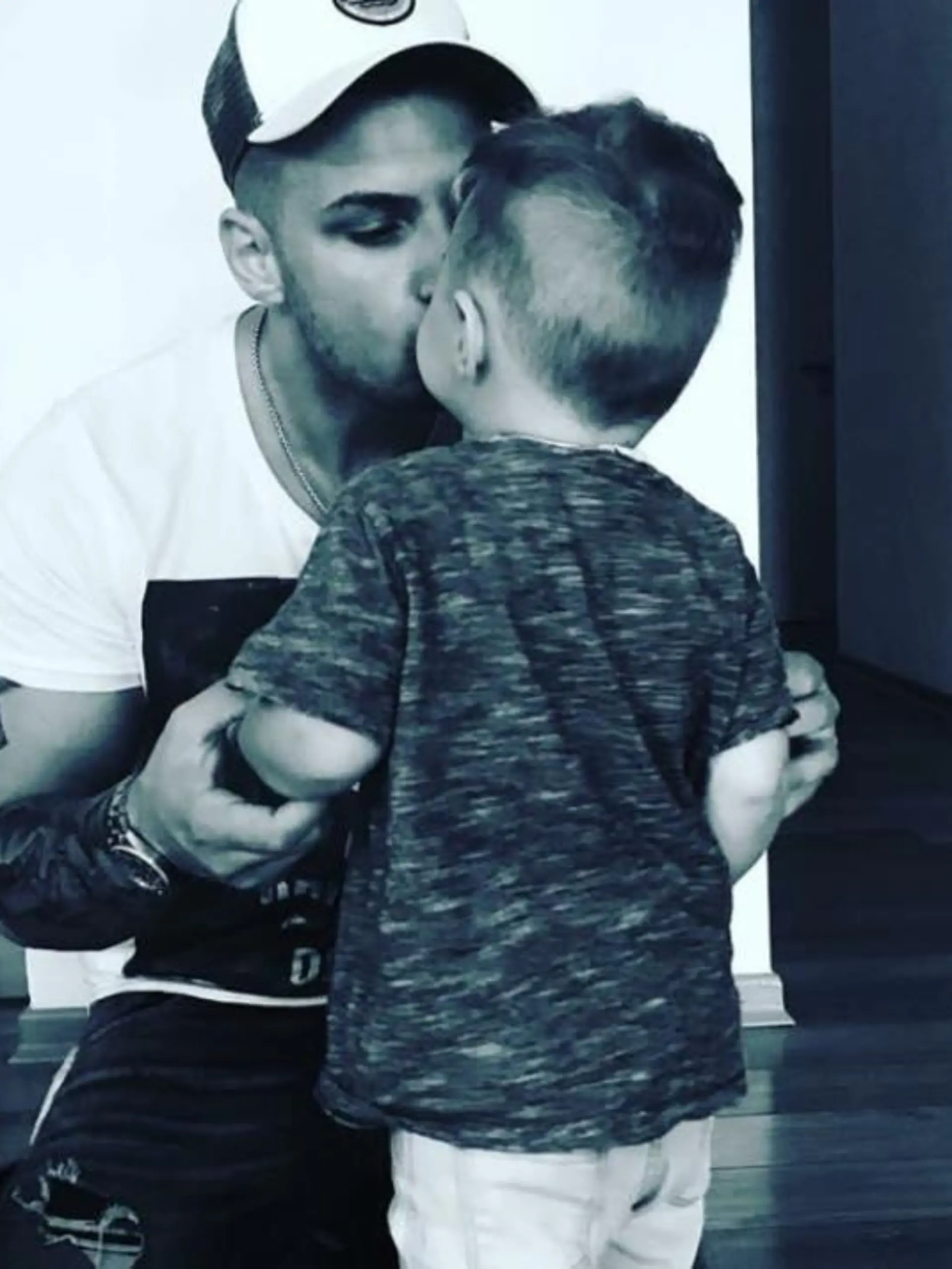 Alessio und sein Papa Pietro Lombardi