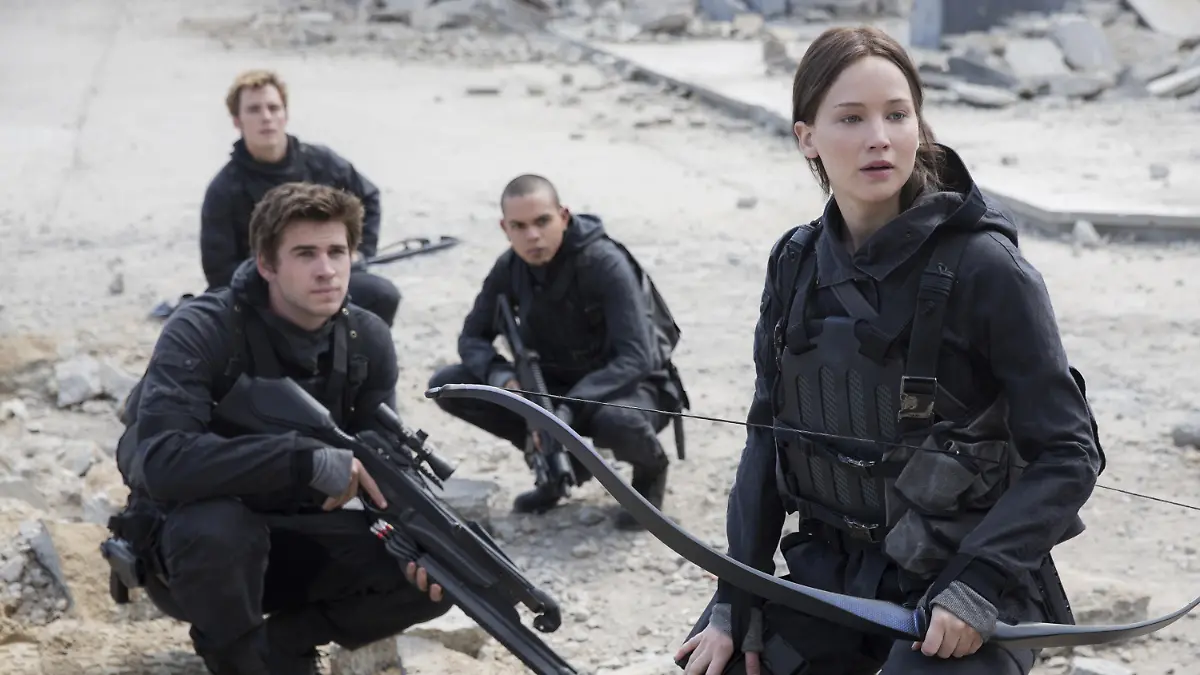 Filmszene aus "Die Tribute von Panem: Mockingjay Part 2"