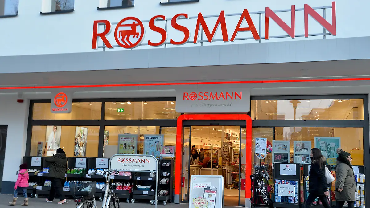 Rossmann Filiale von außen