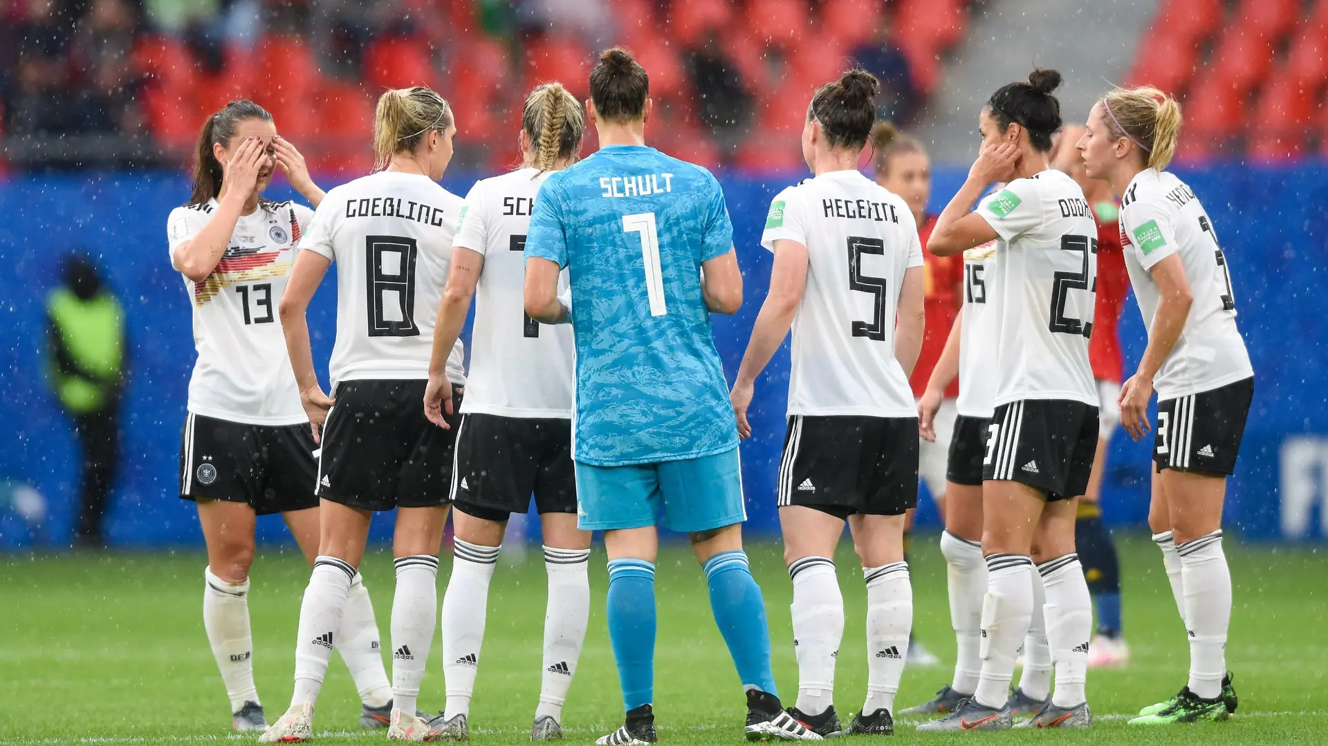 Equipe Allemagne FOOTBALL : Allemagne vs Espagne - Coupe du Monde Feminine - Valenciennes - 12/06/2019 FedericoPestellini/Panoramic PUBLICATIONxNOTxINxFRAxITAxBEL