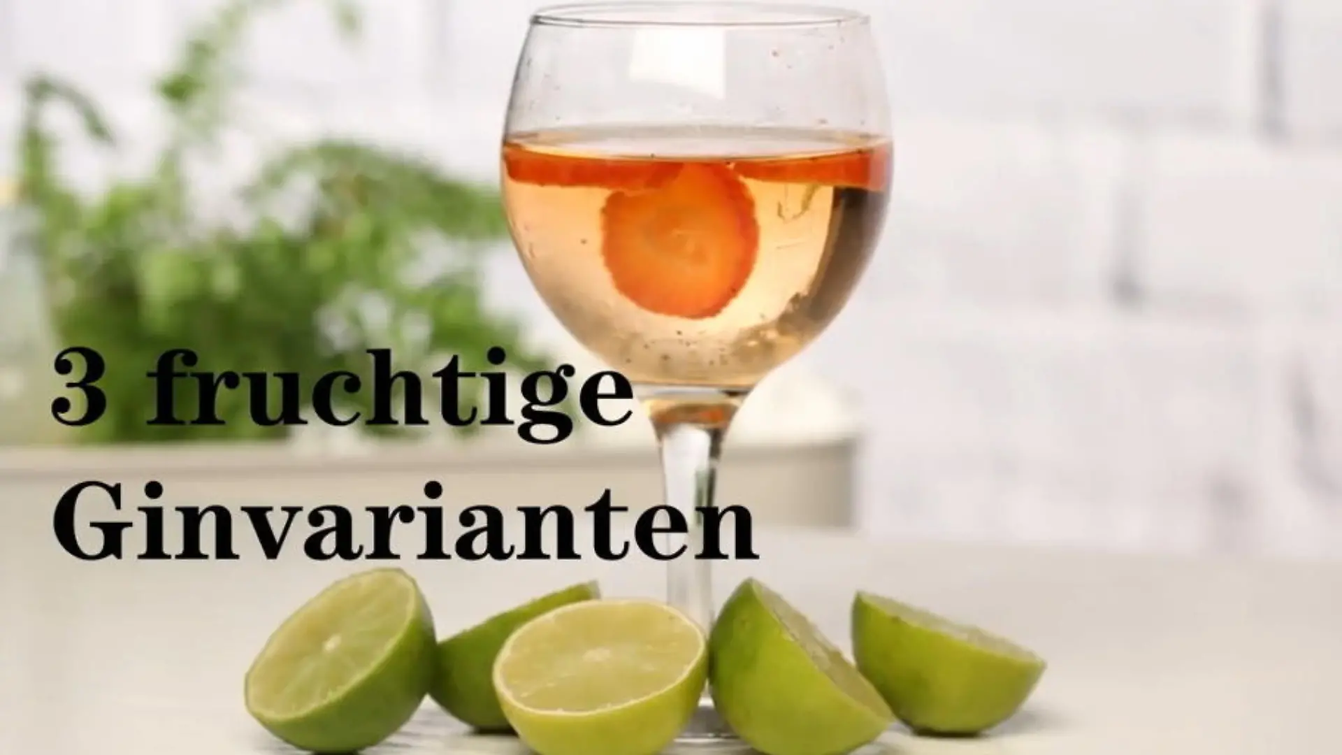 Fruchtige Gin-Varianten