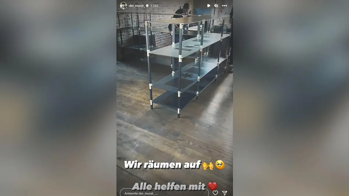 In "Sallycon Valley" packen alle mit an, um die Spuren des Einbruchs zu beseitigen. Quelle: instagram/der_murat_