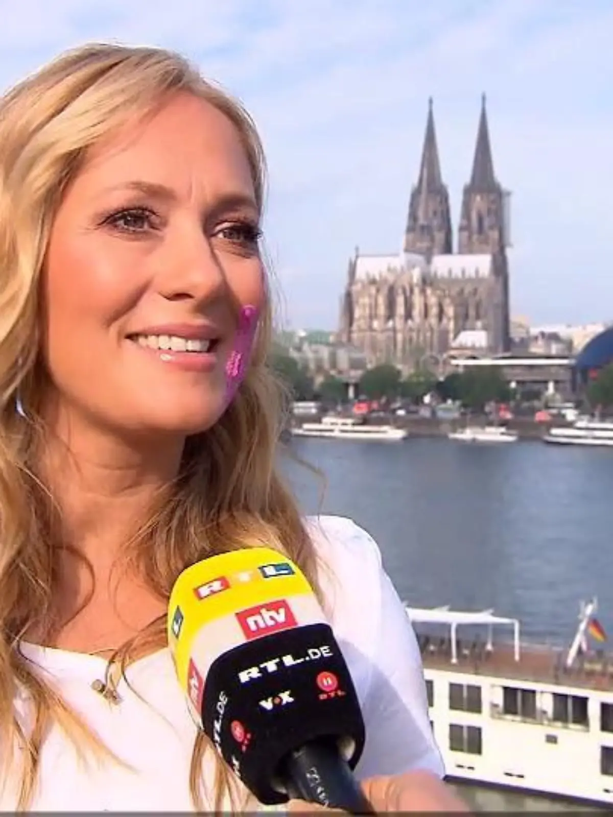 Angela Finger-Erben erwartet ein Baby