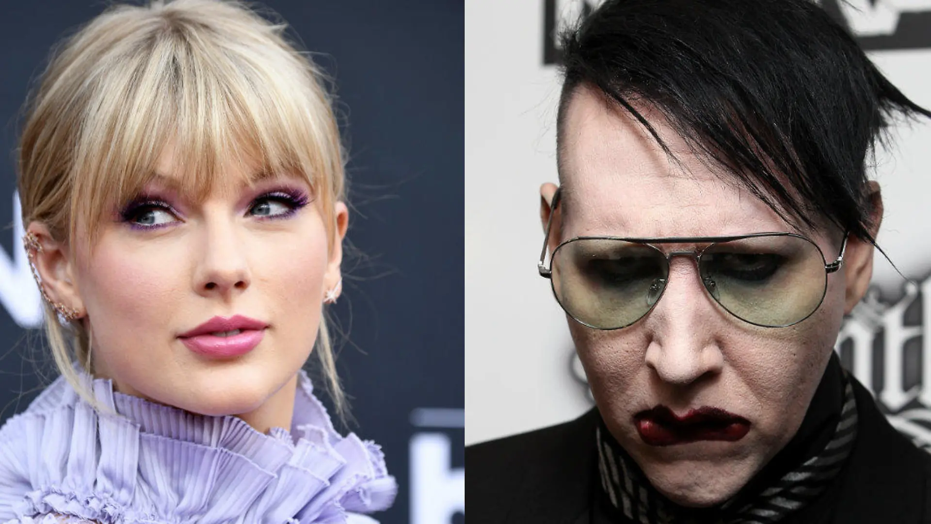 Taylor Swift (29), Marilyn Manson (50)