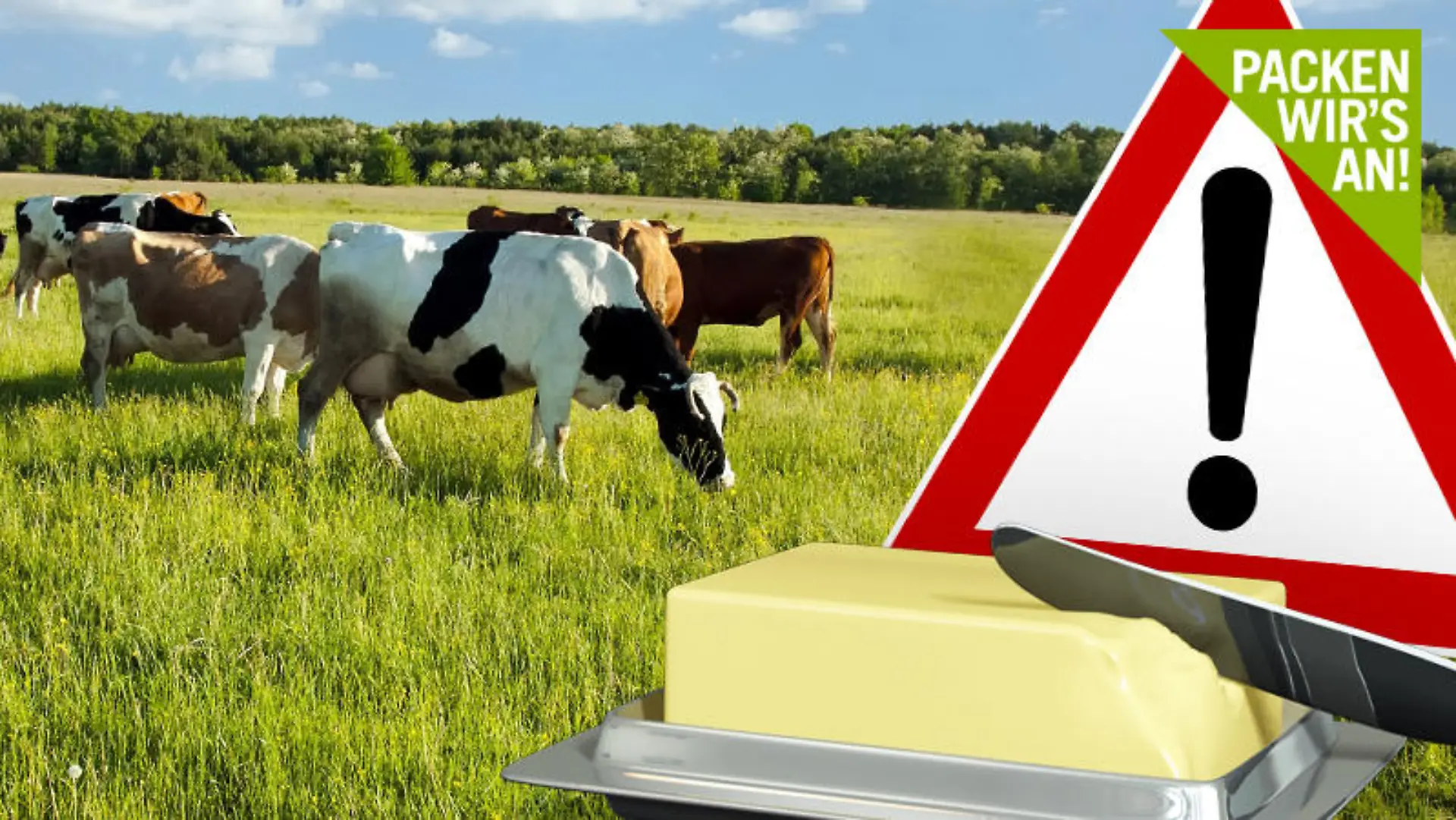 Butter ist ein Klimakiller