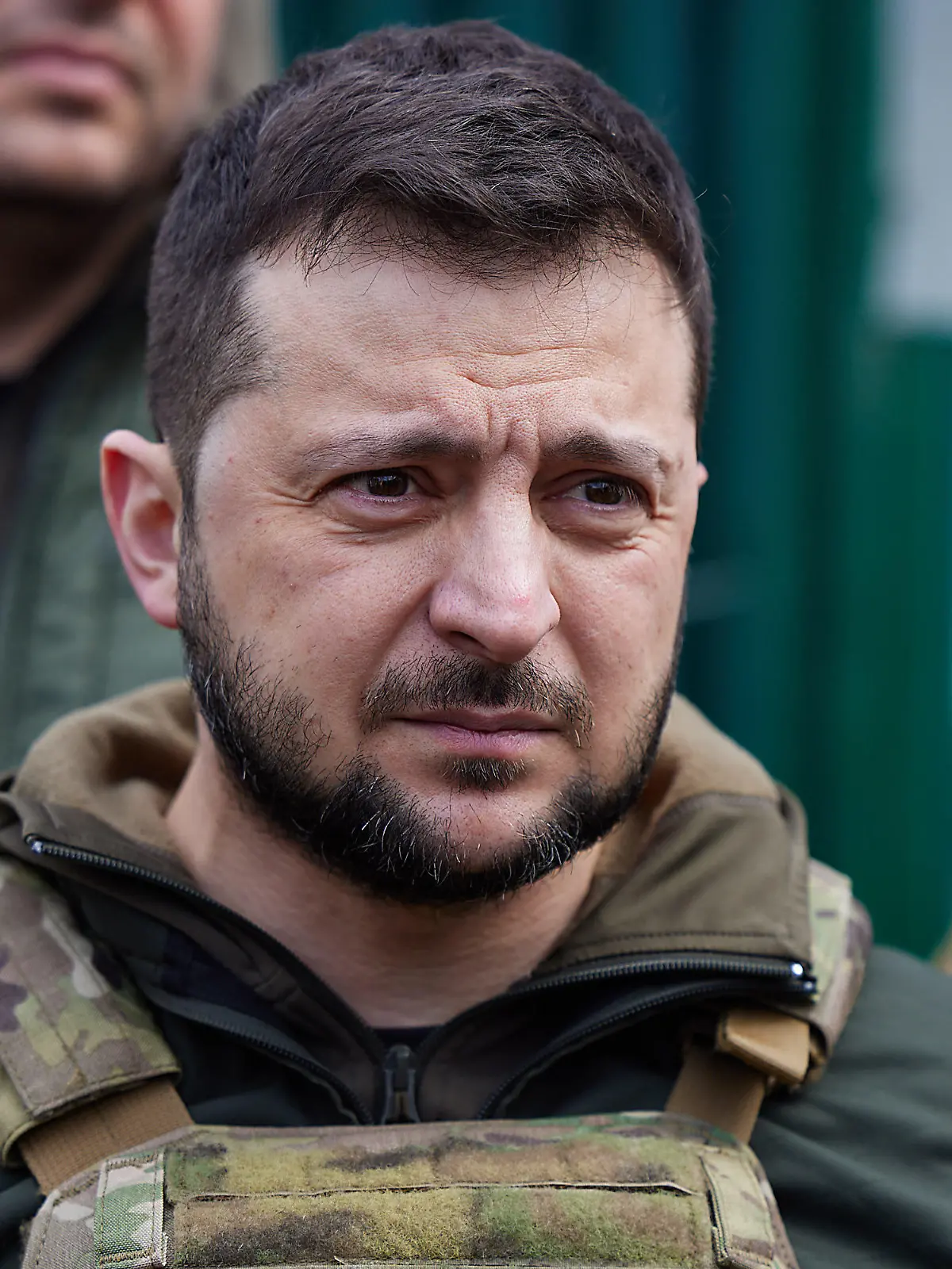 ARCHIV - 04.04.2022, Ukraine, Butscha: Wolodymyr Selenskyj, Präsident der Ukraine, besucht die Stadt in der Nähe von Kiew. Nach Bekanntwerden eines Massakers an Zivilisten ist Selenskyj in die zerstörte Stadt gereist. Am 24. Februar 2023 jährt sich der Beginn des russischen Angriffskrieges gegen die Ukraine. (zu dpa «Was von einem Jahr Krieg besonders in Erinnerung bleibt») Foto: President Of Ukraine/ZUMA Press Wire Service/dpa +++ dpa-Bildfunk +++