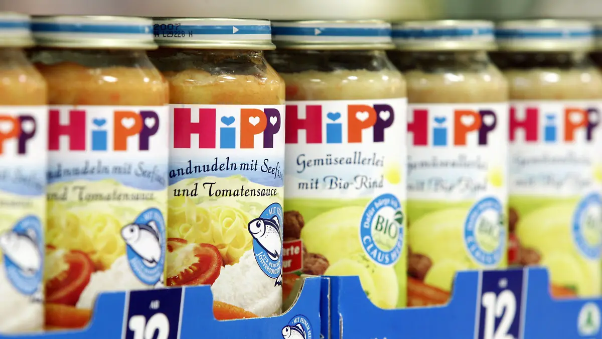 HiPP-Babynahrung will bis 2025 auf recycelbare Materialien umstellen.
