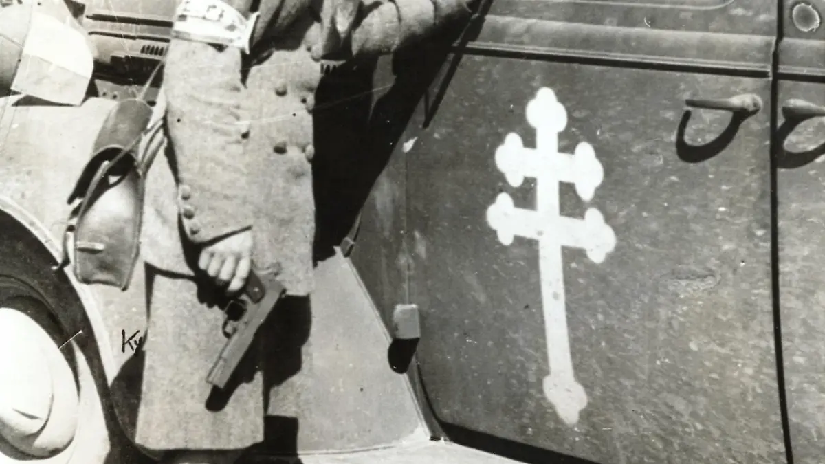Die französische Resistance wartete bereits auf das Signal.