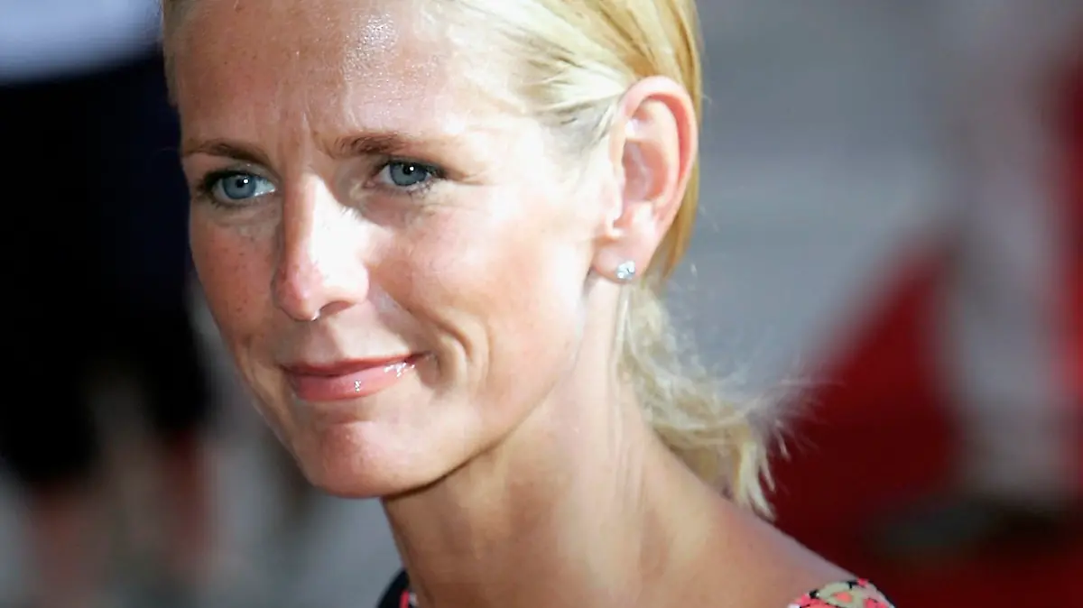 Moderatorin Ulrika Jonsson