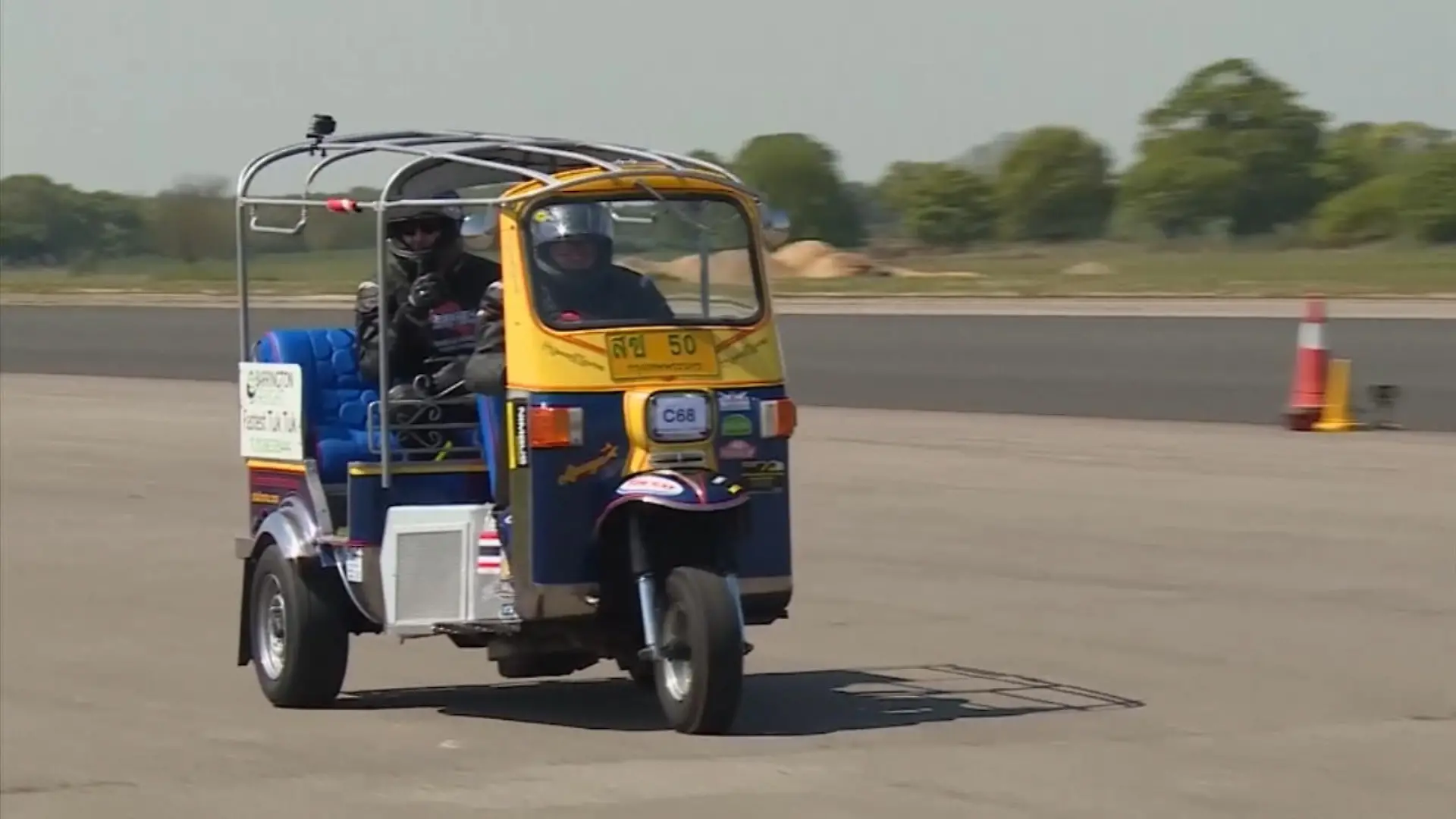 Das schnellste Tuk Tuk der Welt Neuer Rekord
