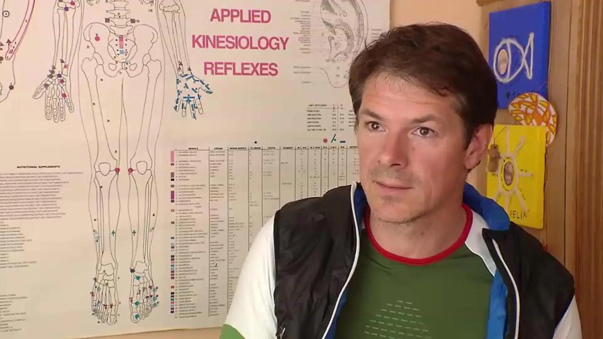 Heilpraktiker Klaus Wührer erklärt seine Theorie.