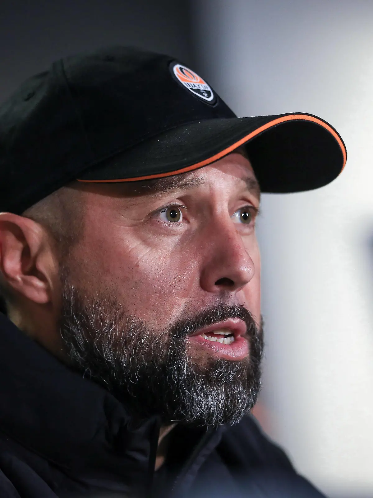 15.02.2023 Warszawa Pilka nozna UEFA Liga Europy 2022/2023 Konferencja prasowa Szachtara Donieck N/z trener Igor Jovicevic Foto Adam Starszynski / PressFocus 15.02.2023 Warsaw Football UEFA Europa League 2022/2023, Shakhtar Donetsk press conference, PK, Pressekonferenz trener Igor Jovicevic Credit Adam Starszynski / PressFocus/NEWSPIX.PL --- Newspix.pl PUBLICATIONxNOTxINxPOL 20230215PF_AS023