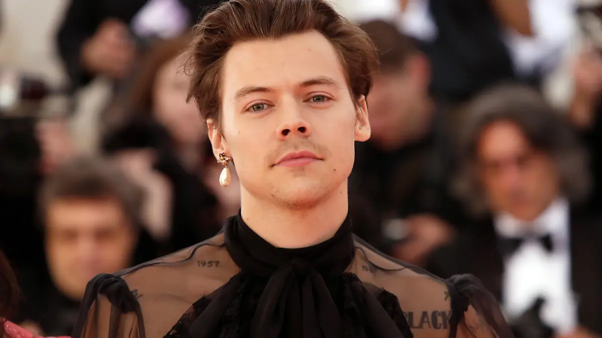 Metropolitan Museum of Art Costume Institute Gala - Met Gala - Camp: Notes on Fashion- Arrivals - New York City, U.S. – May 6, 2019 - Harry Styles. REUTERS/Andrew Kelly