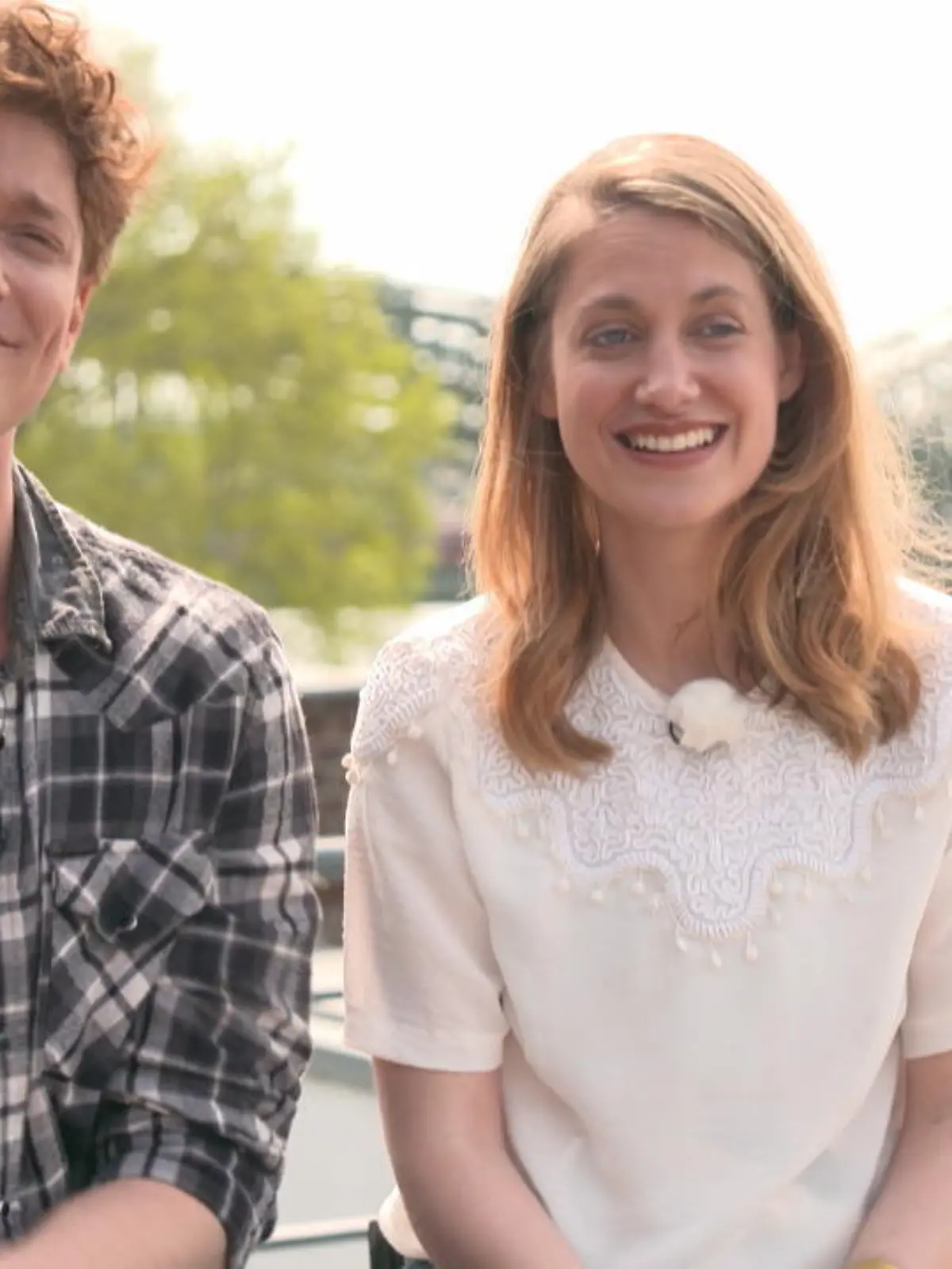 Daniel Donskoy und Bettina Burchard von Sankt Maik bei RTL.