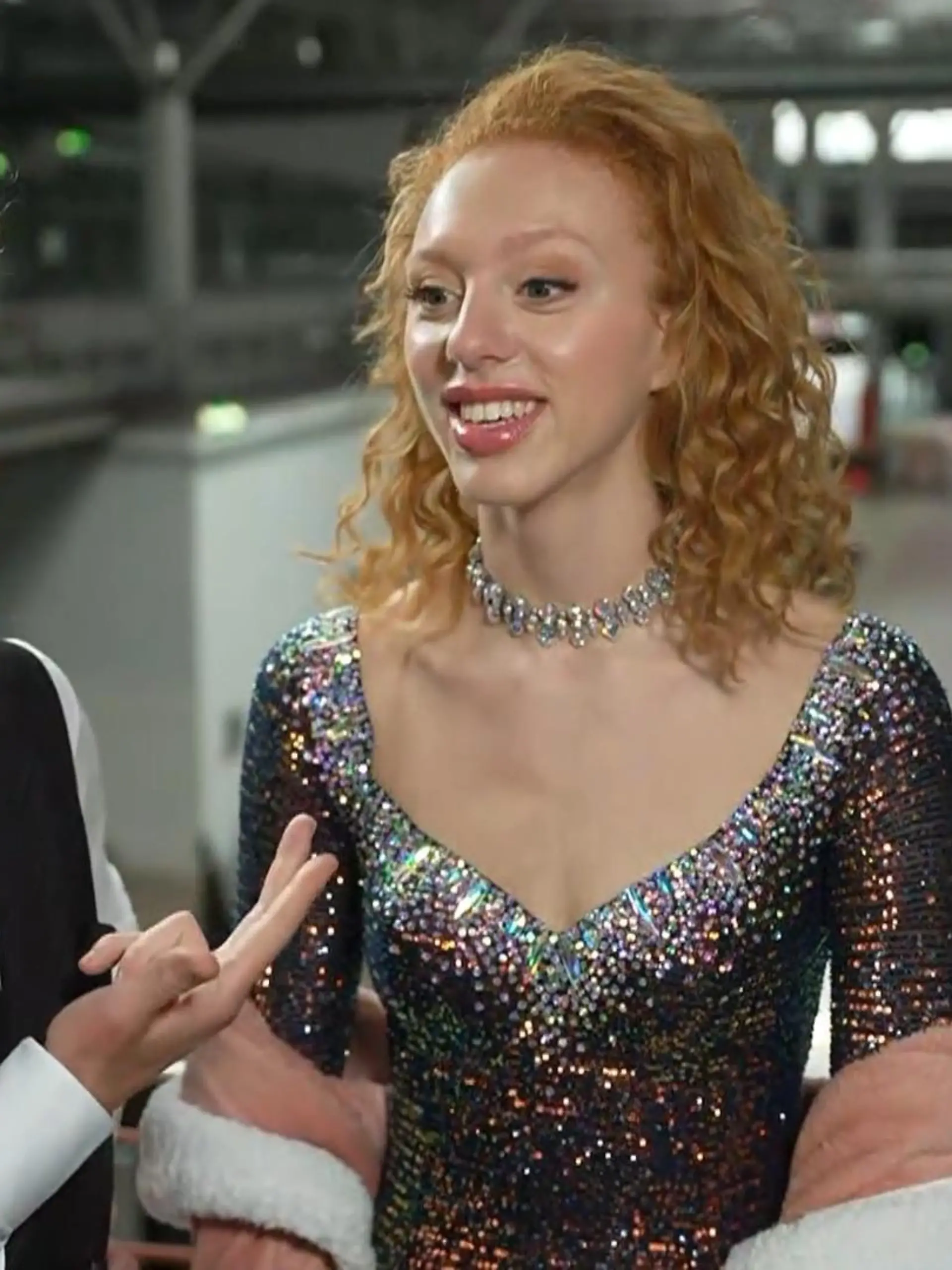 Valentin Lusin und Anna Ermakova im RTL-Interview