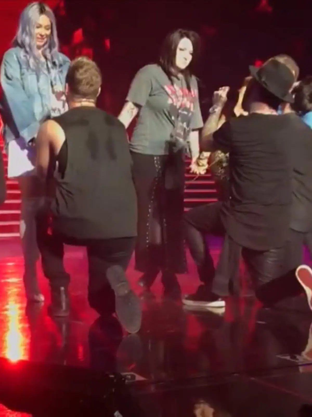 Die Backstreet Boys singen für ihre Frauen beim letzten Konzert in Las Vegas