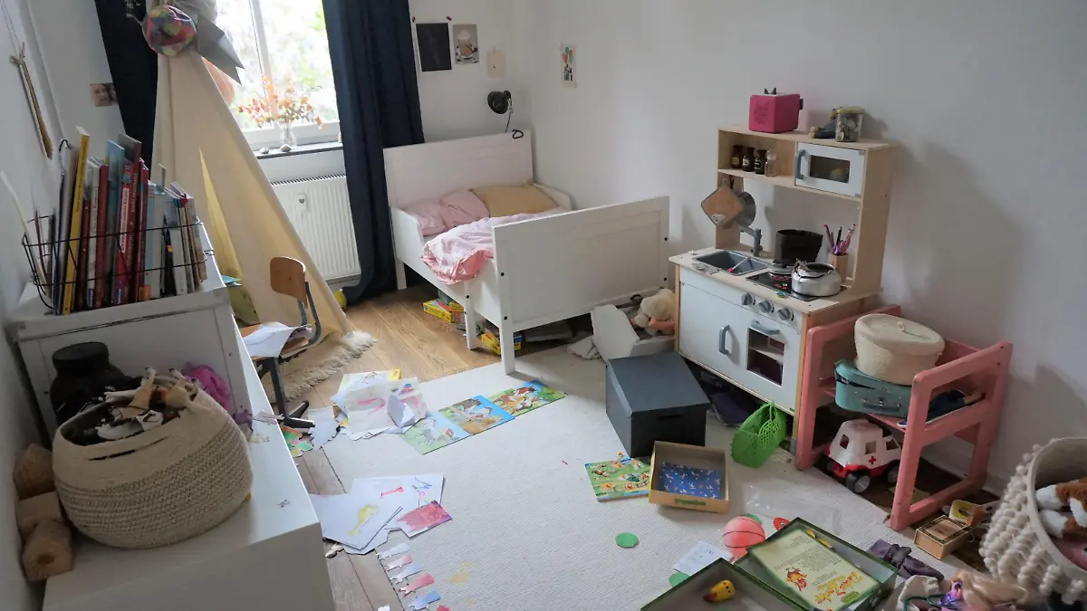 Chaos im Kinderzimmer