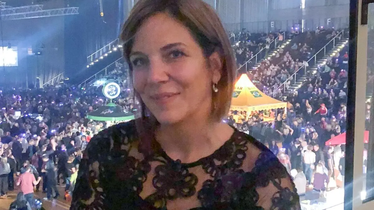 Daniela Büchner bei dem Benefizkonzert.