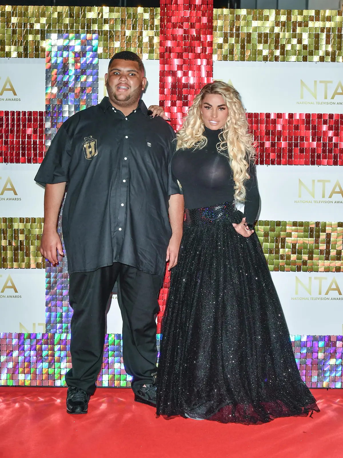 Harvey Price and Katie Price attends the National Television Awards 2022 at OVO Arena Wembley on October 13, 2022 in London, England., Credit:Jules Annan / Avalon