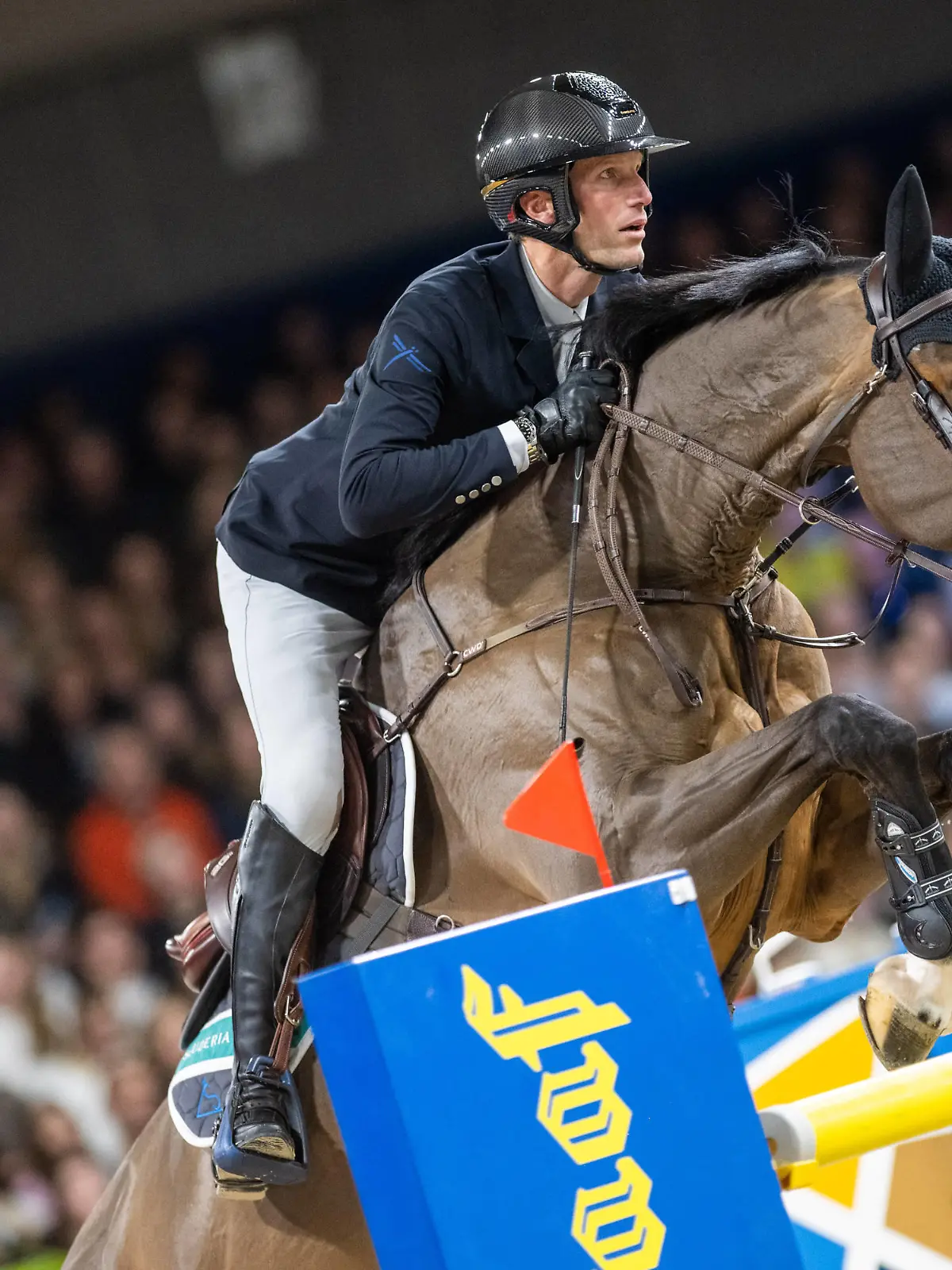 20230128 Jumping Amsterdam - Anemone Horse Trucks Grand Prix of Amsterdam powered by Stoeterij Sterrehof AMSTERDAM, NETHERLANDS - JANUARY 28 2023 : Kevin Staut FRA ridding Dialou BLUE PS at - Jumping Amsterdam - Anemone Horse Trucks Grand Prix of Amsterdam powered by Stoeterij Sterrehof on January 28, 2023 in Amsterdam, . Amsterdam Nord Holland Netherlands *** 20230128 Jumping Amsterdam Anemone Horse Trucks Grand Prix of Amsterdam powered by Stoeterij Sterrehof AMSTERDAM, NETHERLANDS JANUARY 28 2023 Kevin Staut FRA ridding Dialou BLUE PS at Jumping Amsterdam Anemone Horse Trucks Grand Prix of Amsterdam powered by Stoeterij Sterrehof on January 28, 2023 in Amsterdam, Amsterdam North Holland Netherlands