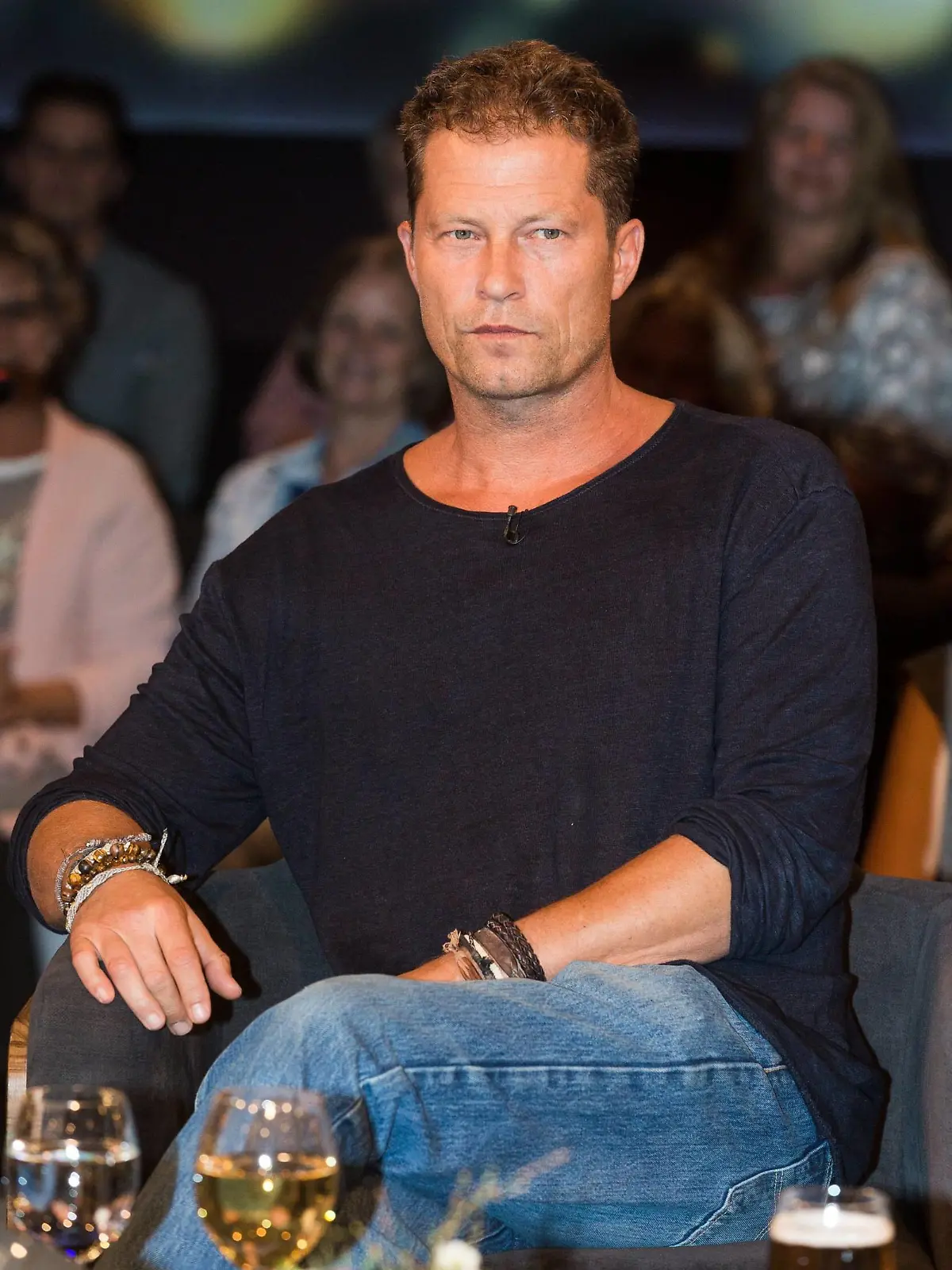 Hannover NDR Tietjen und Bommes Talkshow Til Schweiger bei der Aufzeichnung der NDR-Talkshow Tietjen und Bommes im NDR-Studio auf dem Messegelaende Hannover / Deutschland am , *** Hannover NDR Tietjen and Bommes talk show Til Schweiger at the recording of the NDR talk show Tietjen and Bommes in the NDR studio at the fairground Hannover Germany am Copyright: xSocher/xEibner-Pressefotox EP_kso  