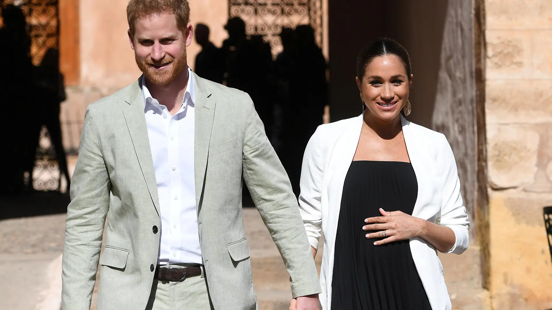 FILE PHOTO: Britain's Meghan, Duchess of Sussex and Prince Harry the Duke of Sussex visit the Andalusian Gardens in Rabat, Morocco February 25, 2019. Facundo Arrizabalaga/Pool via REUTERS/File Photo