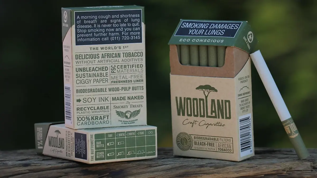 biologisch abbaubare Zigaretten von „Smokey Treats"