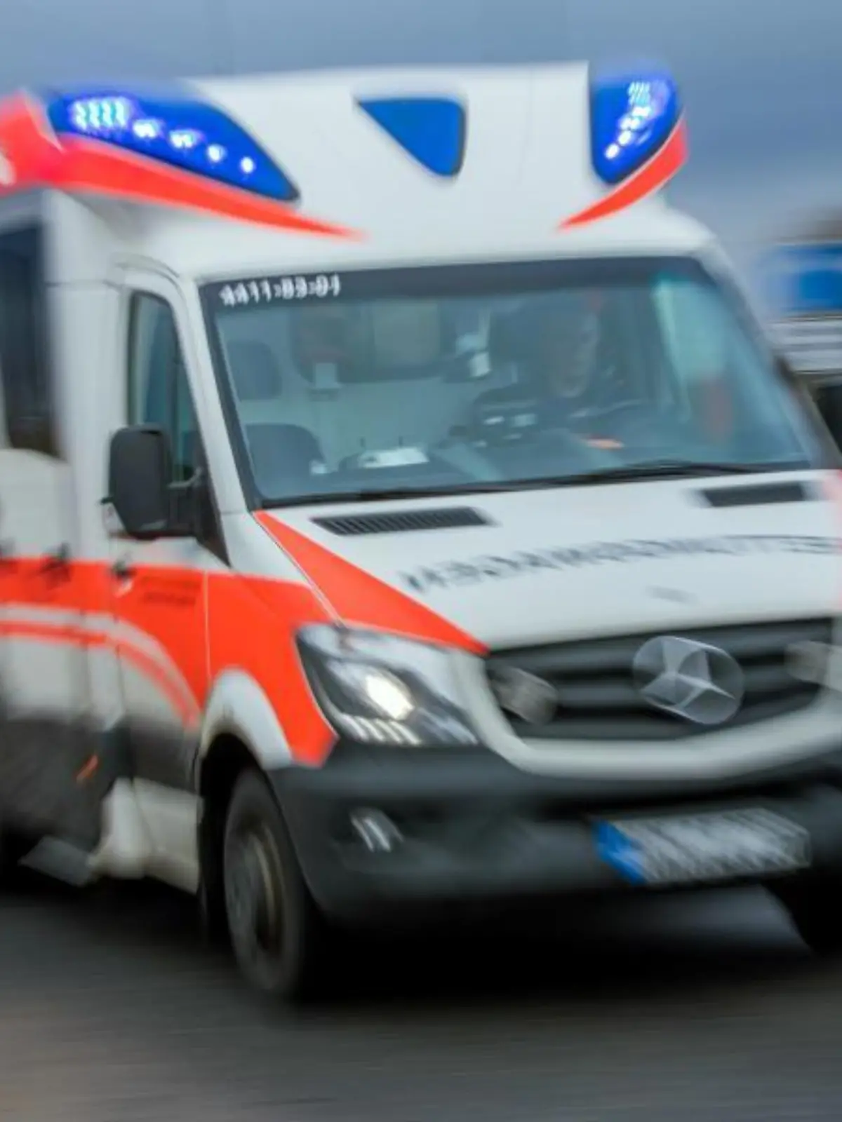 Rettungswagen im Einsatz