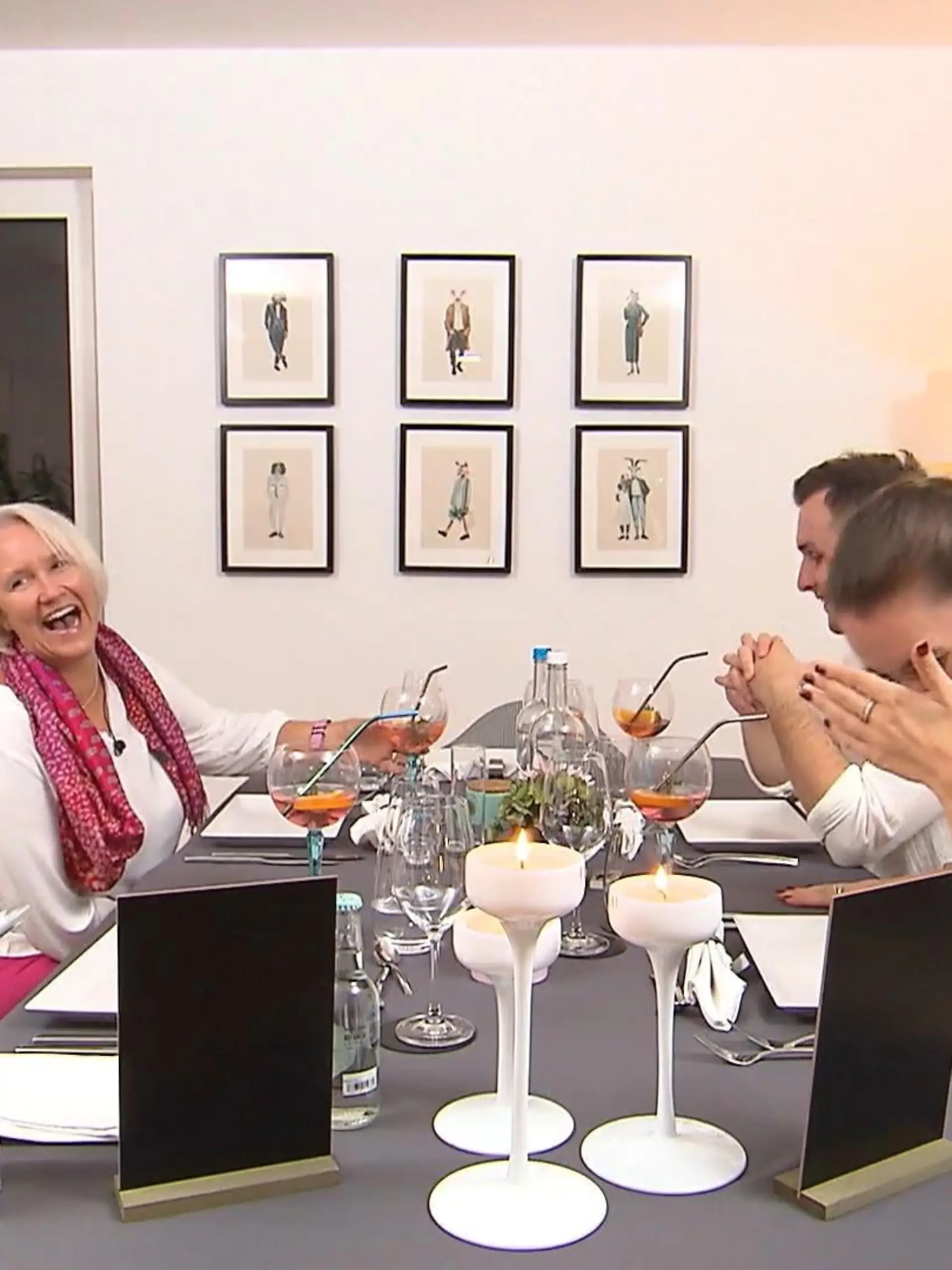 Bild zu: "Wollen die Gäste etwa Thomas mit Anja verkuppeln?"