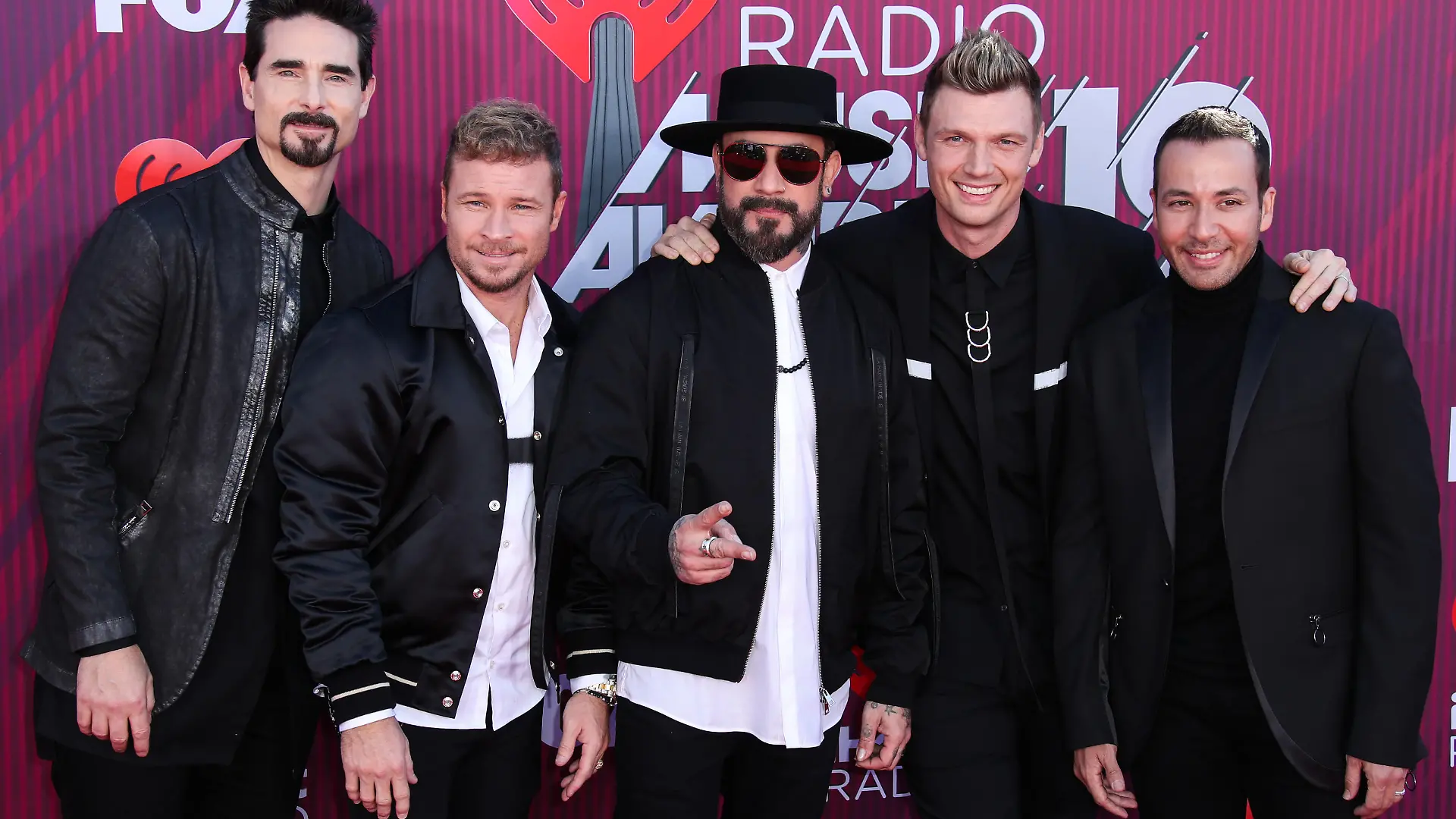 LOS ANGELES, CA, USA - MARCH 14: Singer Bebe Rexha arrives at the 2019 iHeartRadio Music Awards held at Microsoft Theater at L.A. Live on March 14, 2019 in Los Angeles, California, United States. (Photo by Xavier Collin/Image Press Agency)
Pictured: Bebe Rexha,AJ McLean,Kevin Richardson,Nick Carter,Howie Dorough,Brian Littrell,Backstreet Boys
Ref: SPL5072586 140319 NON-EXCLUSIVE
Picture by: Xavier Collin/Image Press Agency/Splash News / SplashNews.com
Splash News and Pictures
Los Angeles: 310-821-2666
New York: 212-619-2666
London: 0207 644 7656
Milan: 02 4399 8577
photodesk@splashnews.com
World Rights,