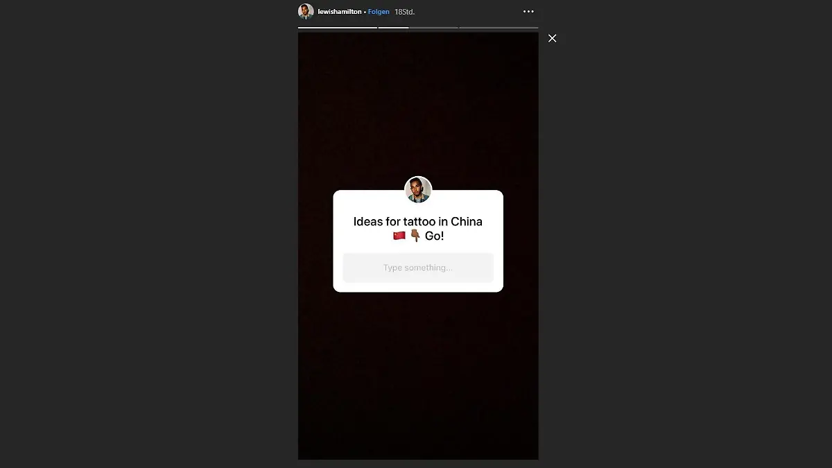 Lewis Hamilton startet einen Fan-Aufruf auf Instagram