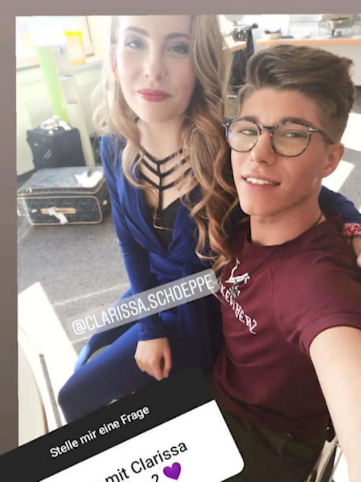 Bild zu: "Was geht da bei Clarissa & Davin?"