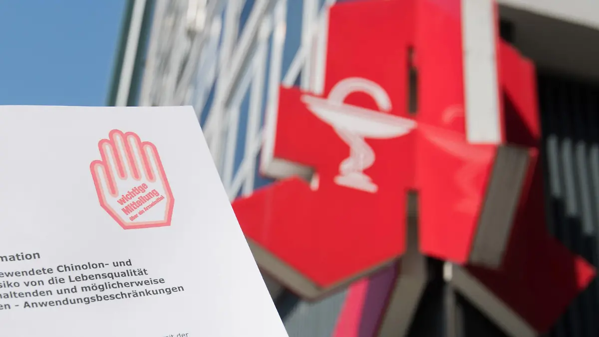 Rote-Hand-Brief zum Thema Fluorchinolon
