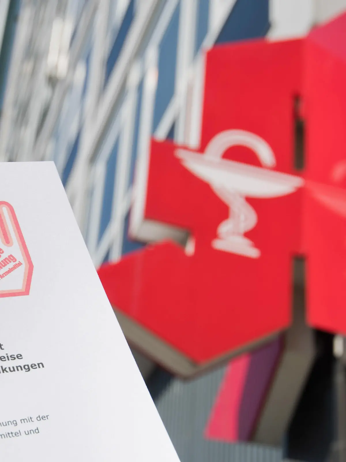 Rote-Hand-Brief zum Thema Fluorchinolon